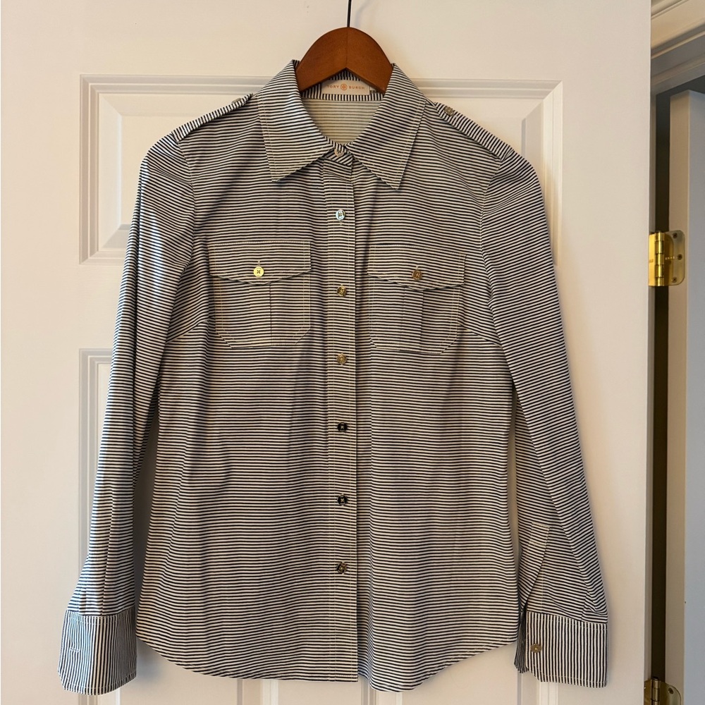 Tory Burch Striped Shirt